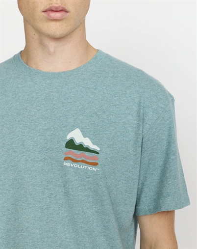 Revolution - Printed T-Shirt - Turquoise
